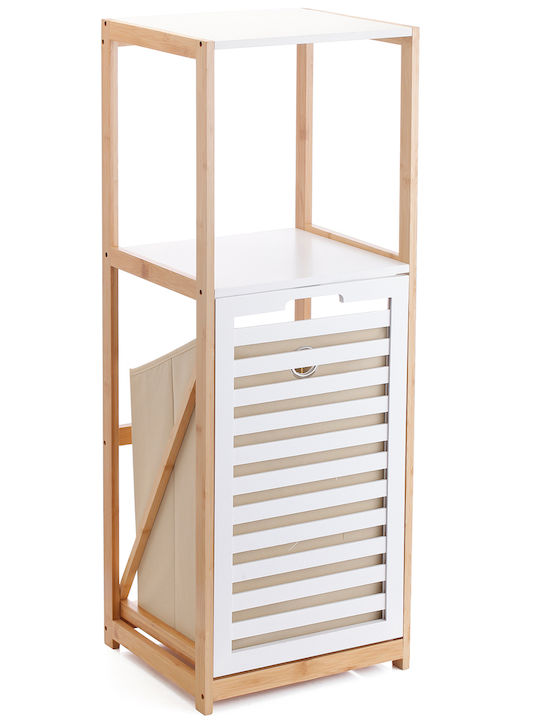Viosarp Bambus Holz 2 Regal Wschekorb Wr5626 36x33x98cm | Skroutz Germany