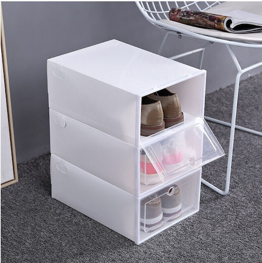 Cutie Din Plastic Pentru Depozitarea Pantofilor 31x21.5x12.5cm