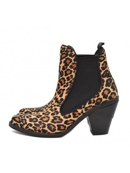 Stiefeletten Damen Braun