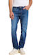 Daren Zip Fly Men's Jeans Pants Regular Straight Fit Mojo