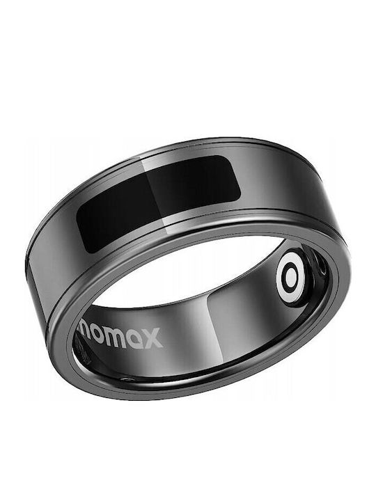 Momax 1-Sense Smart Ring 17.5mm με Παλμογράφο Γκρι