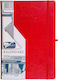 Jazz A4 Weekly Calendar Red 2026