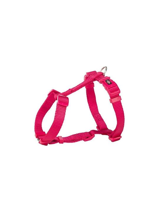 Trixie Premium H Dog Harness Fuchsia Size XXS-XS 20-32 cm/10 mm