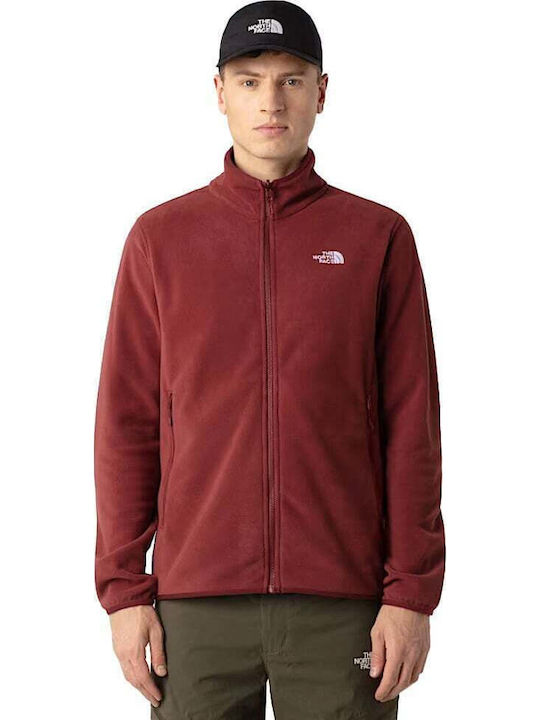 100 Glacier Ανδρική Ζακέτα Fleece Sumac