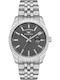 Ferro Men's Watch Battery with Silver Metal Bracelet