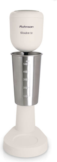 Rohnson Milk Frother Tabletop 120W with 2 Speed Level Beige