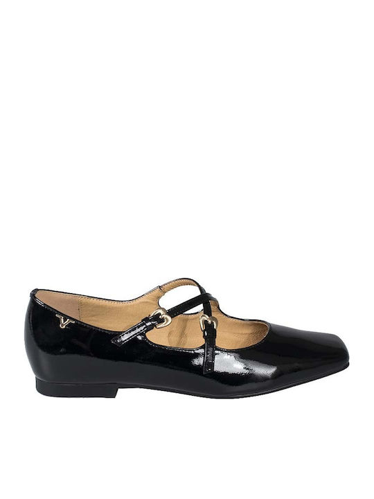 19V69 Ballerinas With strap Black