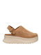 Closed Women's Slippers Brown