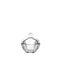 Фонтанера Crystal с Капак 15x17x17см Прозрачен