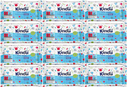 Kindii Baby Wipes 12x60pcs
