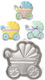 Baby Kinderwagen Backform