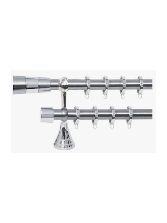Metallic Double Curtain Pole Tube Φ25 Series B ...