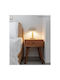 Next Metal Table Lamp with Beige Shade and Base