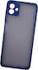 Naxius Rubber Frame Back Cover Μπλε (Galaxy M13)