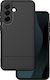 TelForceOne Simple Carbon Umschlag Rückseite Silikon 1.5mm Schwarz (Galaxy A36)