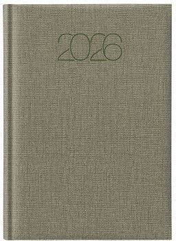 Theofylaktos Daily Diary 17.2x24 Cotton Classic Olive 696jo.e49