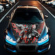 Folie Capotă Auto "hood Art" Rezistentă la Exterior Mărime S 150 X 110cm Cod Avx-capota-025s
