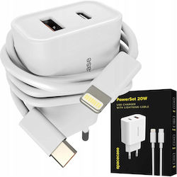 Spacecase PowerSet USB-C 20W mit Kabel USB-C - Lightning