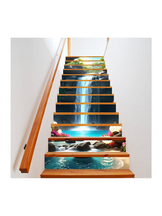 Dekorative Aufkleber Innentreppe Hochauflösender Selbstklebender Druck Maße 200 X 124 Cm Code Avx-stairs-12