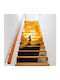 Dekorativer Aufkleber Innentreppe Hochauflösender Selbstklebender Druck Maße 200 x 124 cm Code Avx-stairs-04