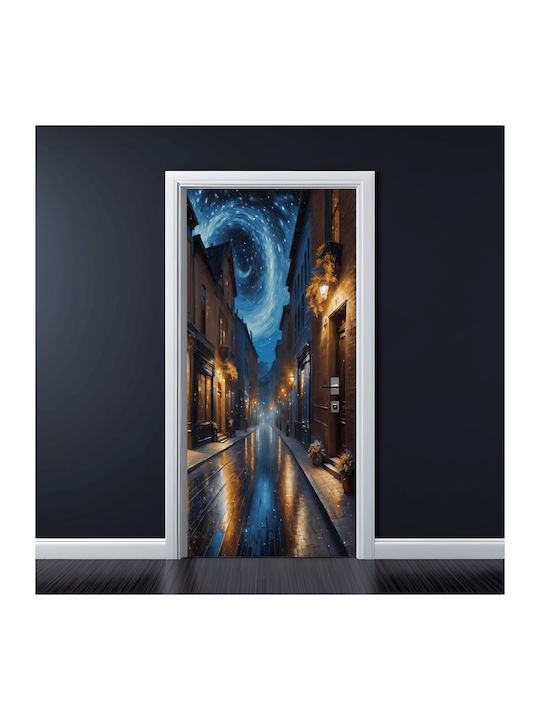 Decorațiune Ușă din Film Imprimat Color Dimensiune 200 X 90cm Model Avx-dr30