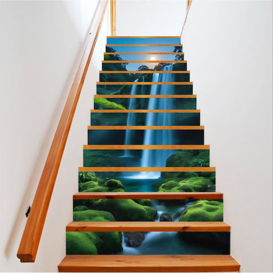 Decorative Sticker Indoor Stairs High-resolution Self-adhesive Print Dimensions 200 X 124 Cm Code Avx-stairs-14