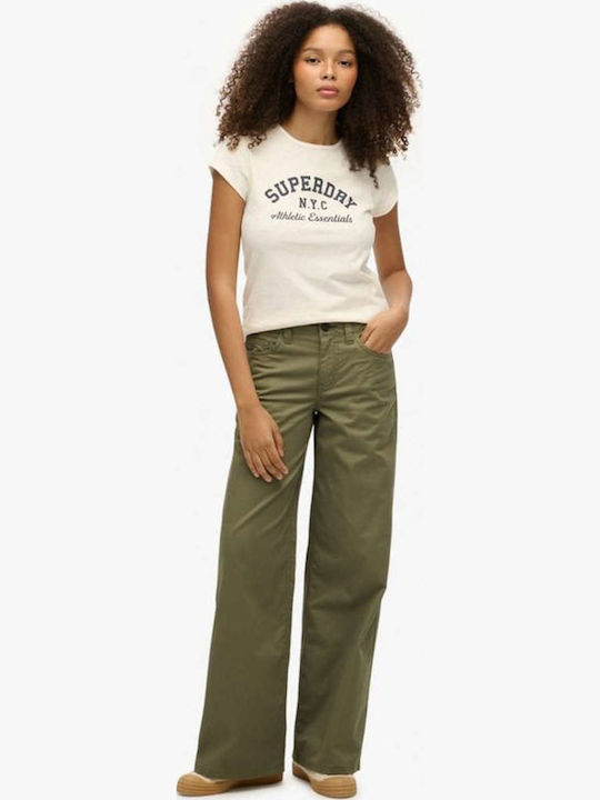 Superdry Rise Women's High-waisted Chino Trouse...