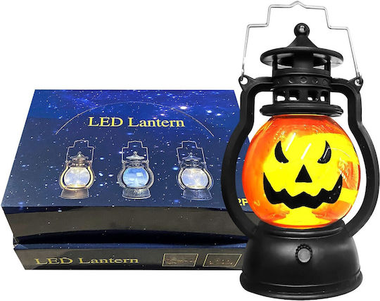 Felinar Mic Dovleac Lumină Halloween 12,5x6cm 32635
