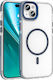 Etteri Icy Mag Back Cover Σιλικόνης / Πλαστικό Μπλε (iPhone 15)