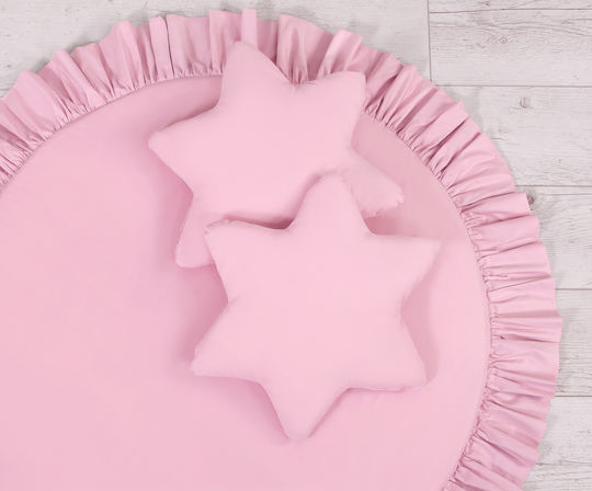 2-teilige Kinder Wurfkissen Rosa