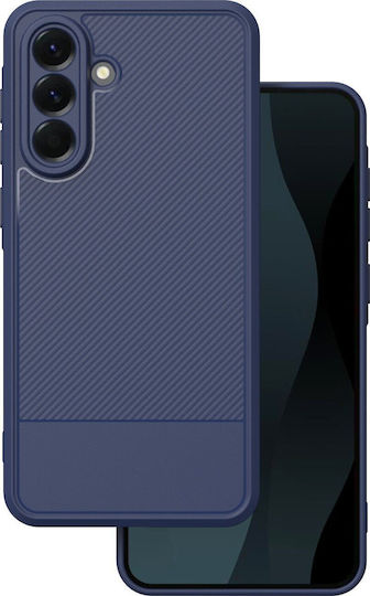 TelForceOne Simple Carbon Back Cover Silicon 1.5mm Albastru (Galaxy A56)