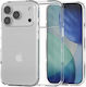 Spacecase Back Cover Plastic / Silicon 1mm Transparent Pentru iPhone 18 Pro / 17 Pro