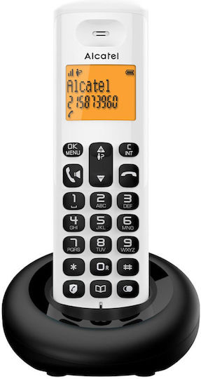 Alcatel E260 Schnurlostelefon mit Griechischem Menü Weiß