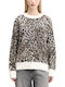 Seratu Γυναικείο Πουλόβερ Animal Print Multi