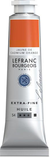 Lefranc & Bourgeois 405051 Extra Feine Ölfarbe In Künstlerqualität Hergestellt Aus Hochwertigen Pigmenten Lebendige Farben Hohe Lichtbeständigkeit 40ml Tube Cadmium Gelb Orange