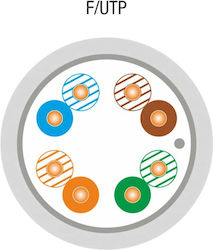 A-LAN F/UTP Cat.5e Cablu Ethernet Gri A-LAN F/UTP Cat.5e Cablu Ethernet Gri