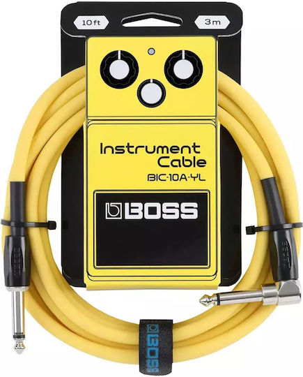 Boss Cable 6.3mm male - 6.3mm male 3m Multicolour (BIC-10A-YL)