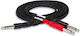 Hosa Cable 6.3mm male - 6.3mm male 3m