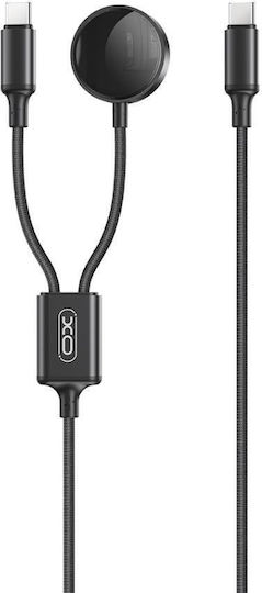 Xo Wireless 2in1 Apple Watch + Type-c Cx030 Schwarzes