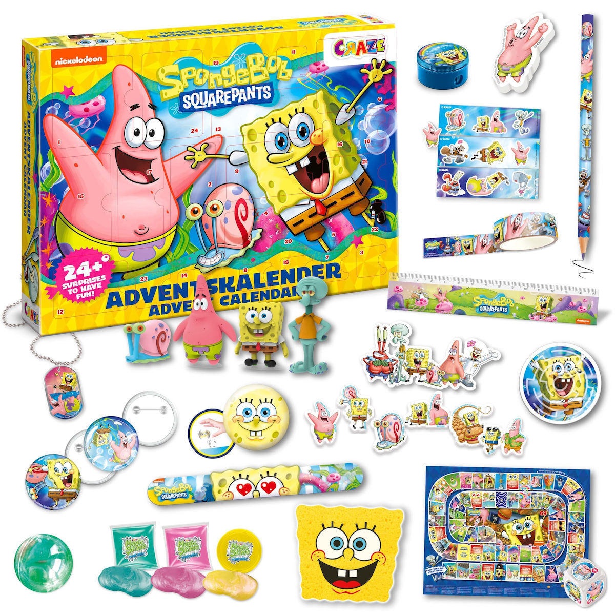 Craze Spongebob Squarepants Calendar Advent Copii – Calendar