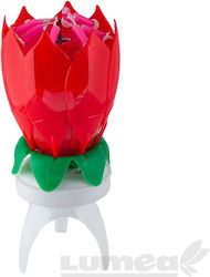 Magic Flower Geburtstagskerzen Rote Lumea