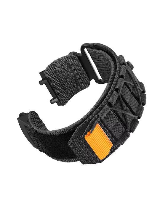 Armband Stoff Schwarz (Amazfit T-Rex 3)