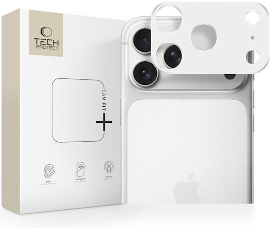 Tech-Protect Camalloy Fit+ Handy-Kameraschutz Metallrahmen Silber Für Das iPhone 17 Pro