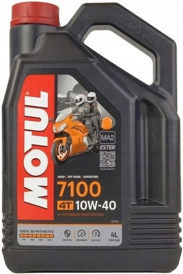 Motul 7100 Motorradöl für Viertaktmotoren 10W-40 4Es