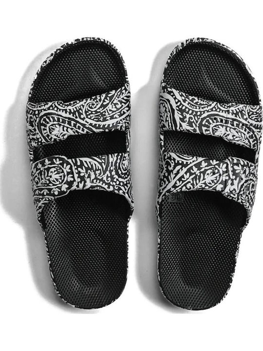 Freedom Moses Black Sandals