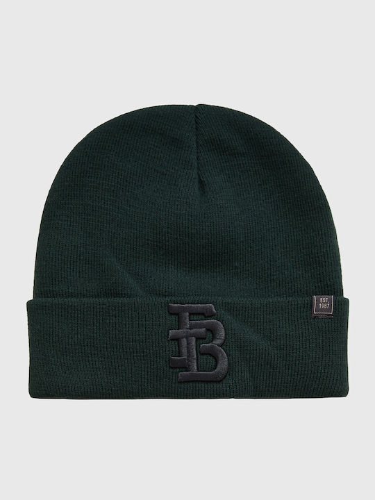 Beanie Beanie Knitted in Green color