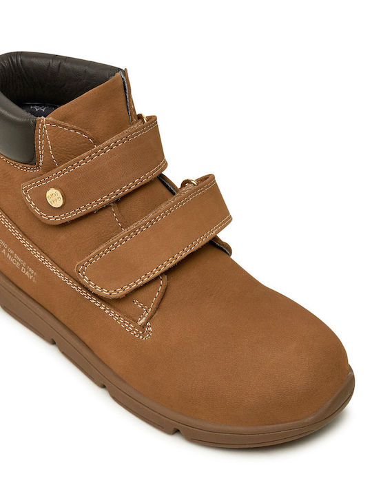 Gioseppo Leather Kids Boots Brown