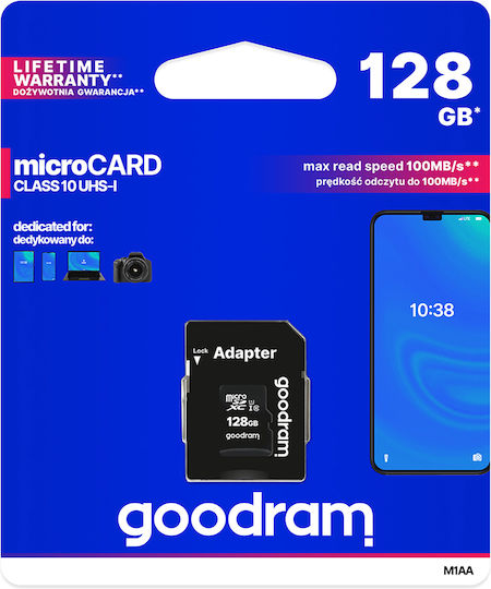 GoodRAM Клас 10 U1 UHS-I с адаптер