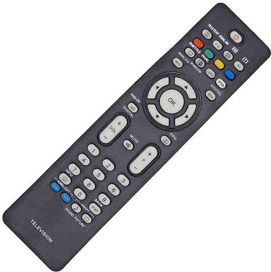 Rc2034312 Remote Control Philips Lcd Ambilight Saa3010