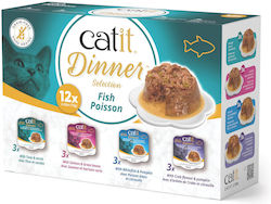 Catit Υγρή Τροφή 12x75gr Catit Υγρή Τροφή 12x75gr